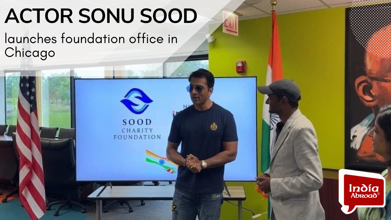 Actor Sonu Sood launches foundation office in Chicago